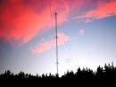 The VO1NA LF antenna. [Joe Craig, VO1NA, photo]